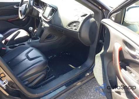 2014 Dodge Dart Gt из США, поврежденный, VIN 1C3CDFEBXED725110